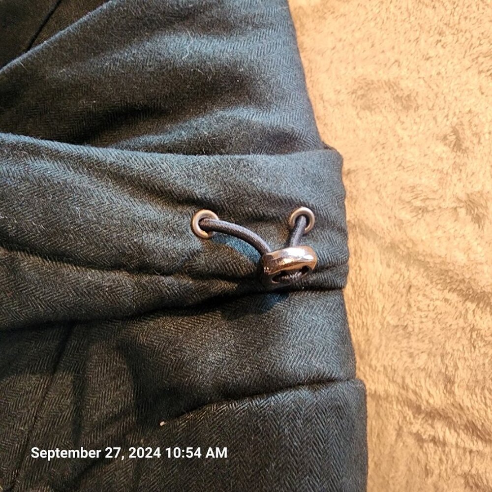 ZeroXposur Women Green Jacket Black Label Size Large Hooded Zip Pockets Lined - Picture 13 of 14